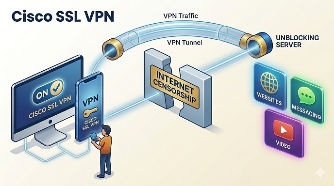How SSL VPN Works