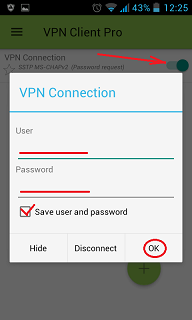 how to setup VPN SSTP in android